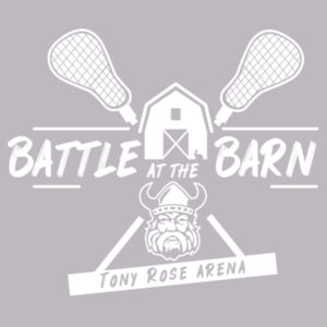 Battle at the Barn - Youth Crewneck Ring Spun Combed Cotton Tee Design